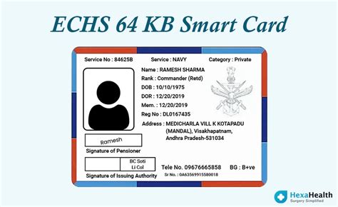 echs online 64 kb smart card application|echs card download online.